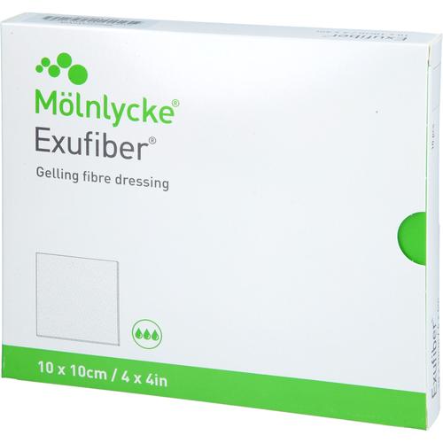 Exufiber 10x10 cm Gel-Faserverband 10 St Crosp Medical bei onfy.de kaufen 18318381