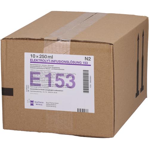 Elektrolyt -Infusionslösung 153 Pe Flasche 10x250 ml Burg Pharma bei onfy.de kaufen 09693683