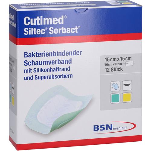 Cutimed Siltec Sorbact B Pu-Verb.15x15 cm 12 St ACA Müller/ADAG Pharma bei onfy.de kaufen 17563374