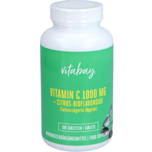 Vitamin C + Bioflavonoide 1000mg Vegan Hochdosiert 180 St Vitabay CV bei onfy.de kaufen 19183167