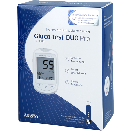 Gluco-Test Duo pro Set Mmol/L 1 St Aristo Pharma bei onfy.de kaufen 19782181
