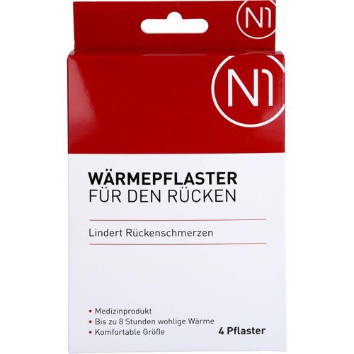 N 1 Wärmepflaster für den Rücken 4 St pharmedix bei onfy.de kaufen 18296113
