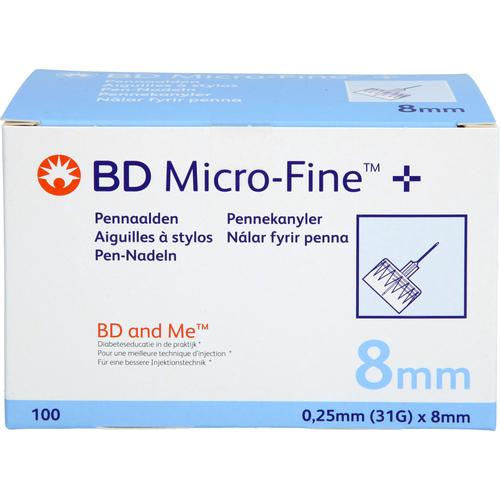 Bd Micro-Fine+ Pen-Nadeln 0.25x8 Mm 31 G 100 St BWB Medical bei onfy.de kaufen 20122952