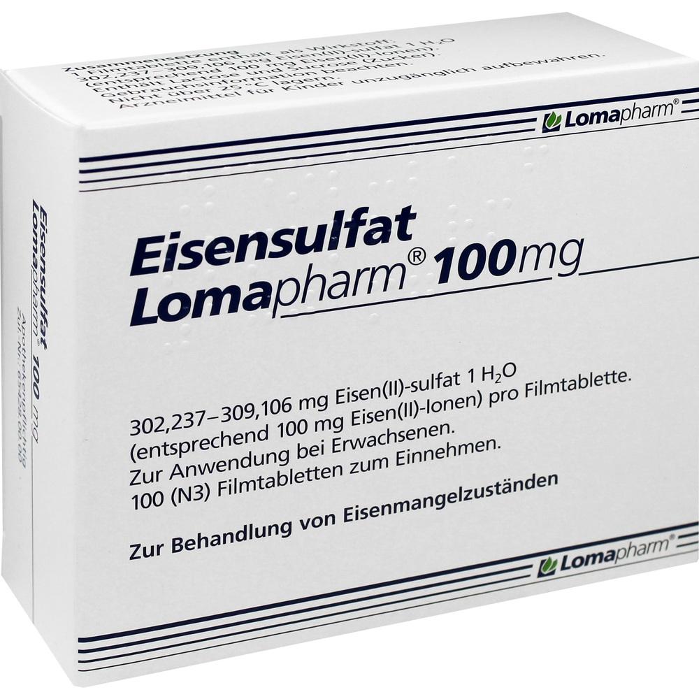 Eisensulfat Lomapharm 100mg null