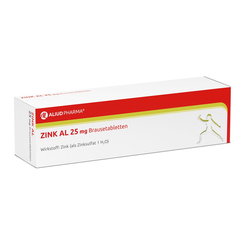 Zink Al 25mg Brausetabletten 20 St ALIUD Pharma bei onfy.de kaufen 01488972