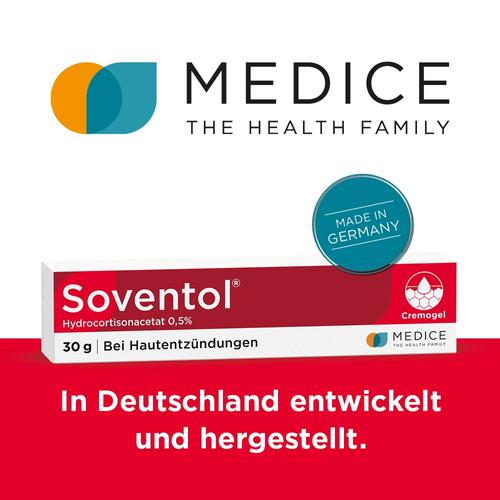 Soventol HydroCortisonACETAT 0.5% Hautentzündungen 30 g MEDICE Arzneimittel Pütter bei onfy.de kaufen 10714367
