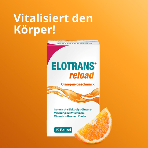 Elotrans Reload Elektrolyt-Pulver mit Vitaminen 15x7.57 g STADA Consumer Health Deutschland bei onfy.de kaufen 18320478