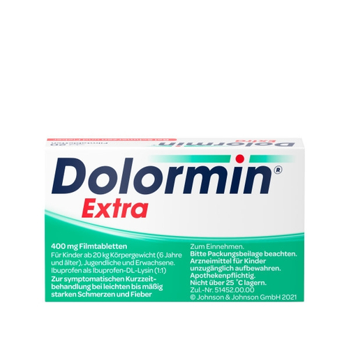 Dolormin Extra 20 St Kenvue Germany GmbH (OTC) bei onfy.de kaufen 00091089