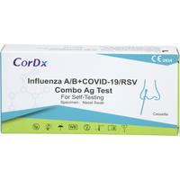 Cordx Influenza A/B+covid-19/Rsv Combo Ag-Selbstte null