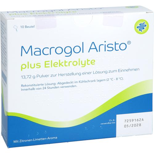 Macrogol Aristo Plus Elektrolyte 13.72 G 10 St Aristo Pharma bei onfy.de kaufen 18858539