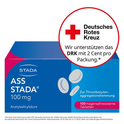 Ass Stada 100mg Magensaftresistente Tabletten 100 St STADA Consumer Health Deutschland bei onfy.de kaufen 10544066
