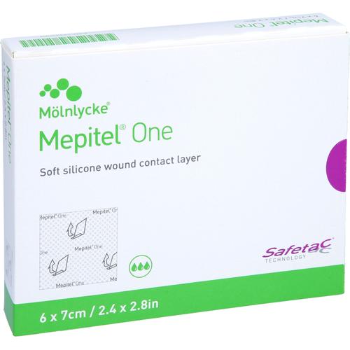 Mepitel One 6x7 cm Silikon Netzverband Steril 5 St + Prisoma bei onfy.de kaufen 19078074