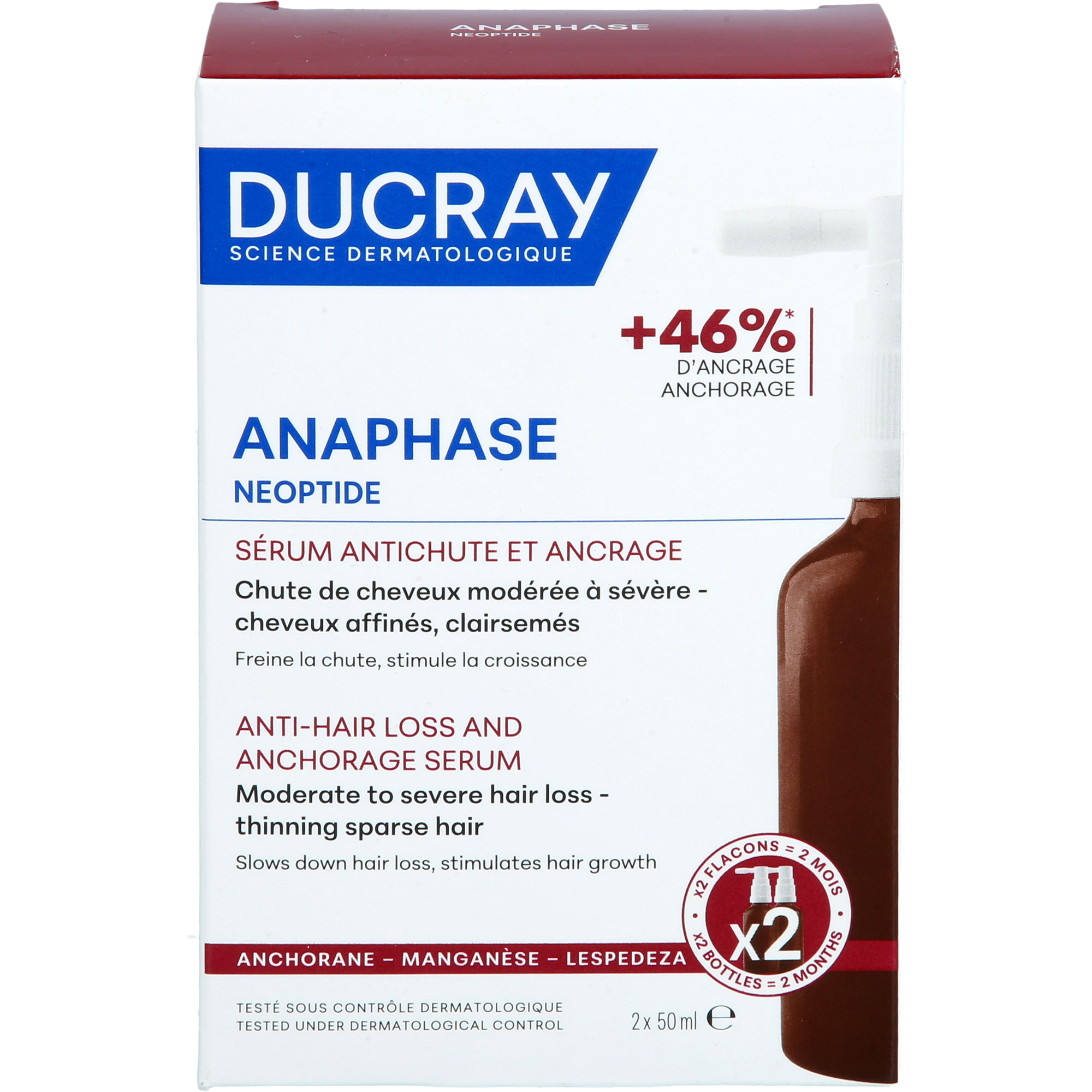 Ducray Anaphase Neoptide Serum bei Haarausfall null
