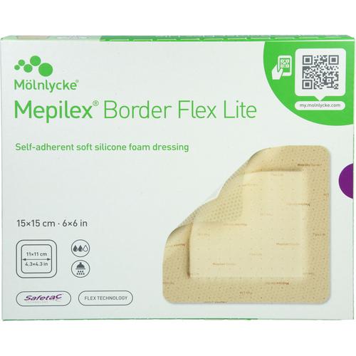 Mepilex Border Flex Lite Schaumverband 15x15 cm 5 St Docpharm bei onfy.de kaufen 20099443