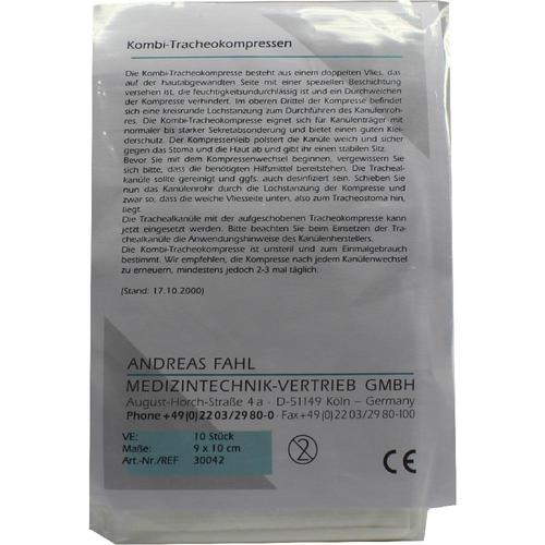 Kombi-Tracheokompresse 90x100Mm 10 St Andreas Fahl Medizintechnik-Vertr. bei onfy.de kaufen 01401304