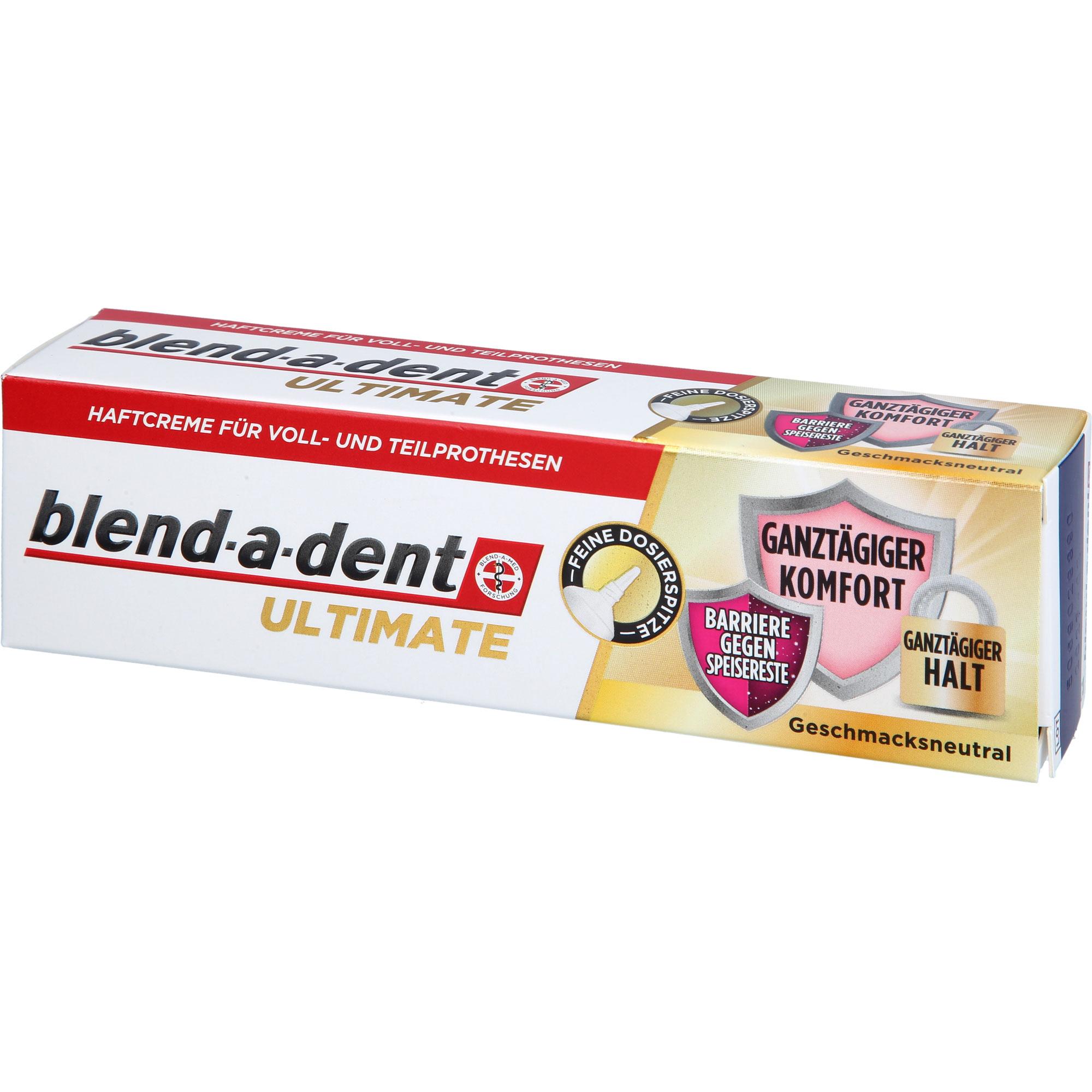 Blend-A-Dent Ultimate Haftcreme Geschmacksneutral 40 g WICK Pharma - Zweigniederlassung der Procter & Gamble bei onfy.de kaufen 19683651