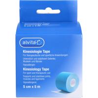 Alvita Kinesiologie Tape 5cm x 5M Blau null