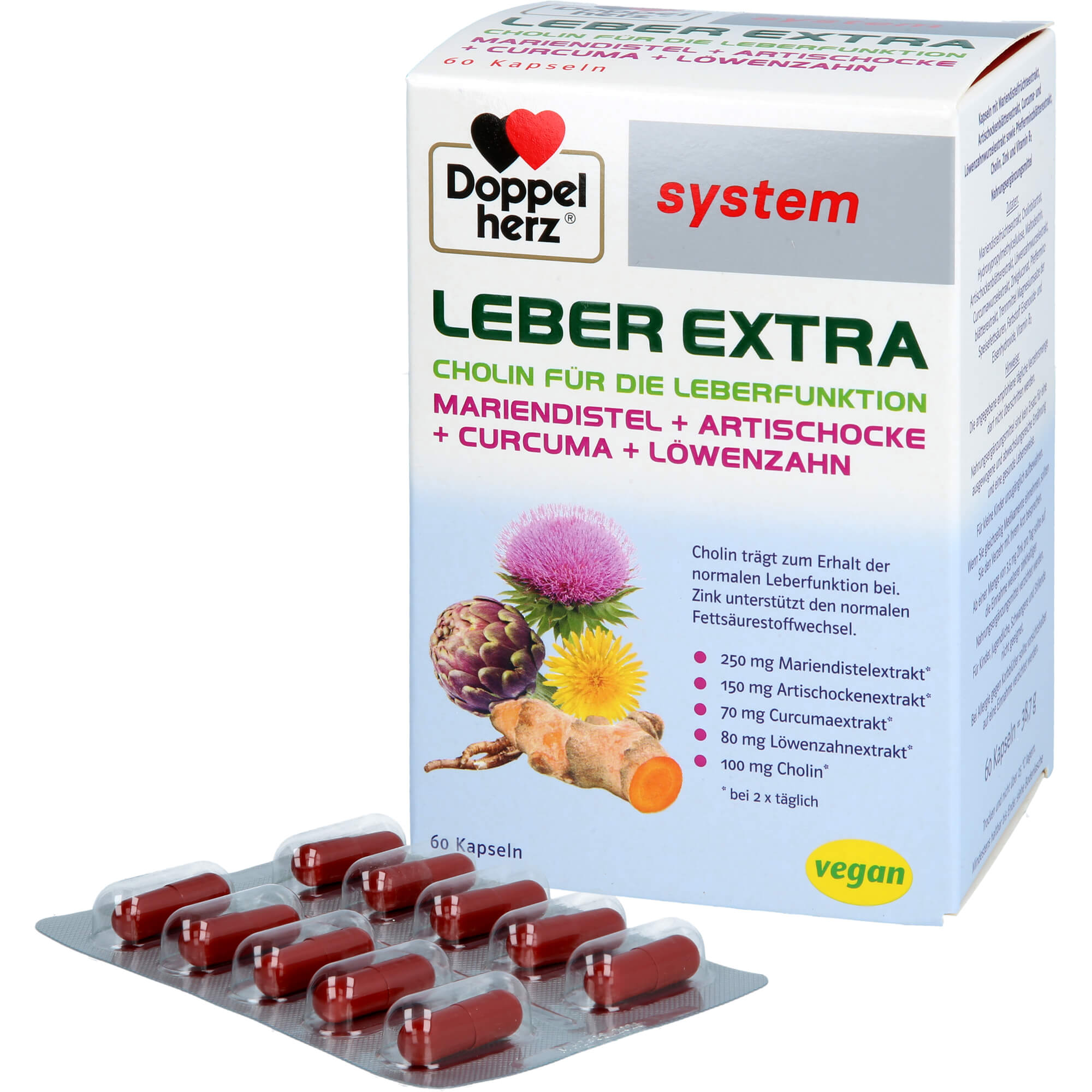 Doppelherz Leber Extra System 60 St Queisser Pharma bei onfy.de kaufen 19267243