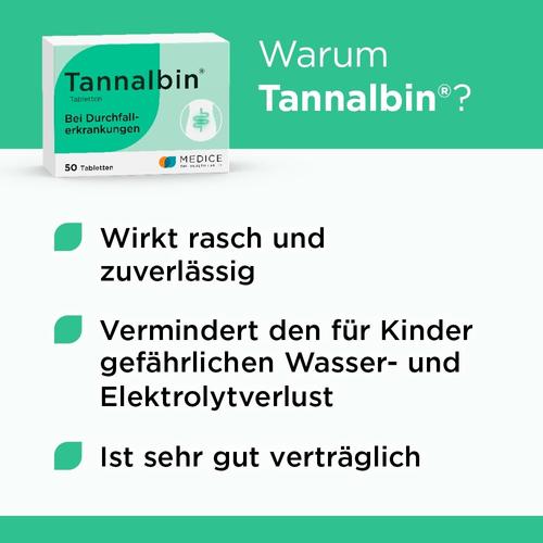 Tannalbin bei Durchfallerkrankungen 50 St MEDICE Arzneimittel Pütter bei onfy.de kaufen 02036769