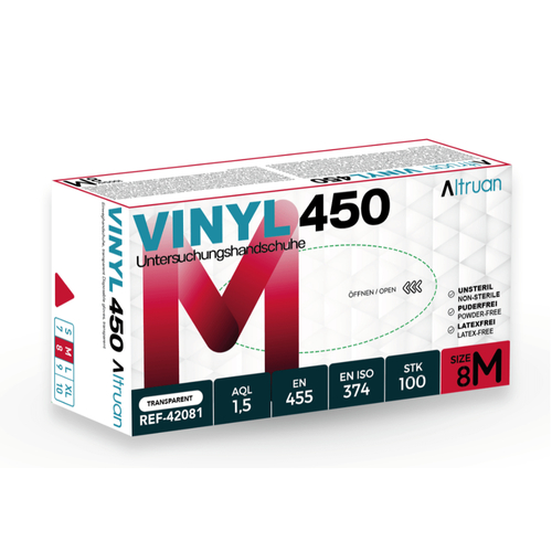 Altruan Vinyl450 Untersuch. Unst Latexfr Puderfr M 100 St BINGOLD bei onfy.de kaufen 20114579
