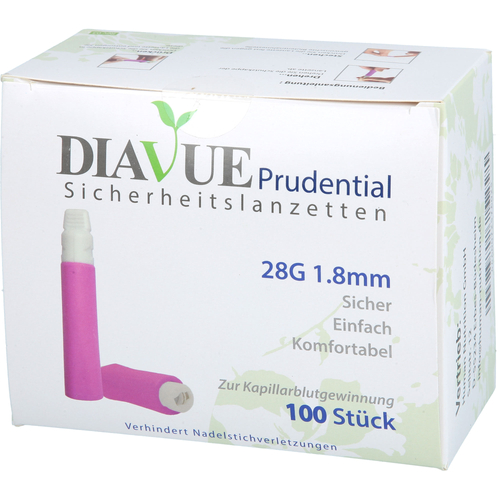 Sicherheitslanzetten 28G 1.8Mm 100 St Human Nutrition bei onfy.de kaufen 11646521