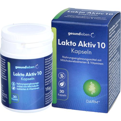 Gesundleben Lakto Aktiv 10 Kapseln 30 St Alliance Healthcare Deutschland bei onfy.de kaufen 19262033