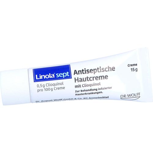 Linola Sept Antiseptische Hautcreme mit Clioquinol 15 g Dr. August Wolff GmbH & Co.KG Arzneimittel bei onfy.de kaufen 18312639