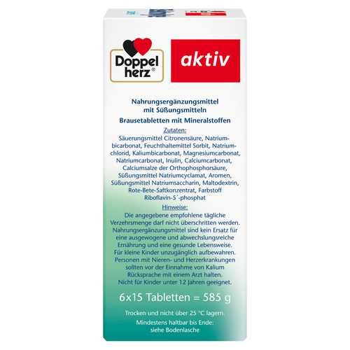 Doppelherz Elektrolyte Zuckerfrei 6x15 St Queisser Pharma bei onfy.de kaufen 19461407