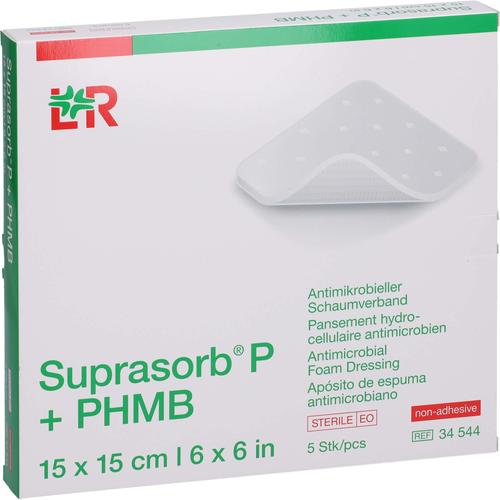 Suprasorb P+phmb Schaumverband 15x15 cm 5 St ACA Müller/ADAG Pharma bei onfy.de kaufen 17615438