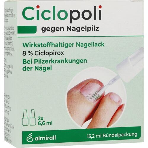 Ciclopoli gegen Nagelpilz 2x6.6 ml ALMIRALL HERMAL bei onfy.de kaufen 18762911