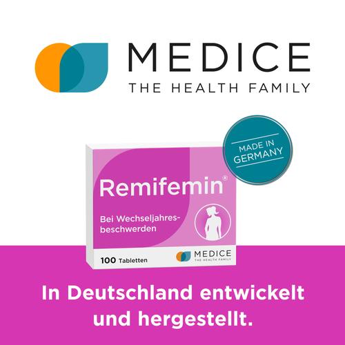 Remifemin bei leichten & mittleren Wechseljahresbeschwerden 100 St MEDICE Arzneimittel Pütter bei onfy.de kaufen 02372214