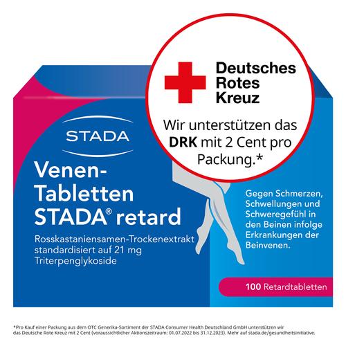 Venen-Tabletten Stada Retard 100 St STADA Consumer Health Deutschland bei onfy.de kaufen 07549522