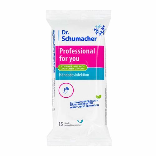Professional For You Händedesinfektion Wipes 15 St Dr. Schumacher bei onfy.de kaufen 19638797