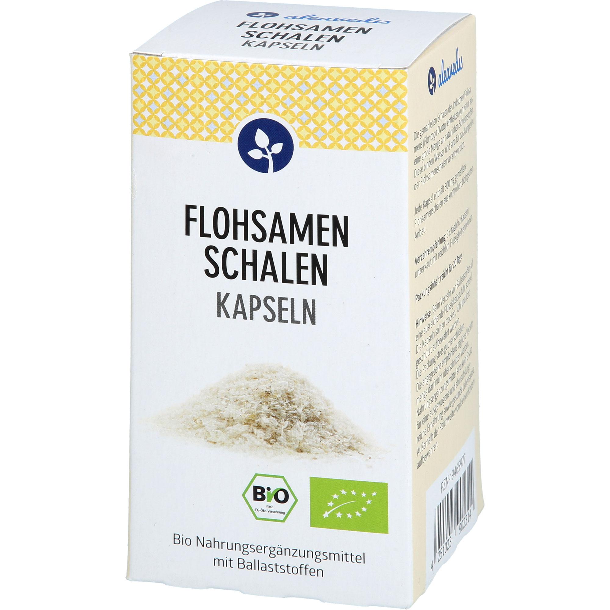 Flohsamenschalen 500 mg Kapseln Bio 120 St Aleavedis Naturprodukte bei onfy.de kaufen 19465977