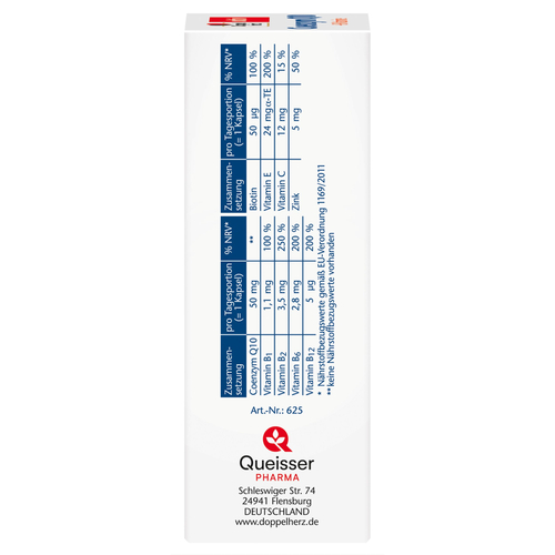 Doppelherz Coenzym Q10 + B-Vitamine 60 St Queisser Pharma bei onfy.de kaufen 11119862
