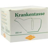 Krankentasse Porzellan Rund Henkel Rechts null