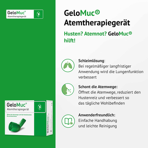 Gelomuc Atemtherapiegerät 1 St G. Pohl-Boskamp bei onfy.de kaufen 06885531
