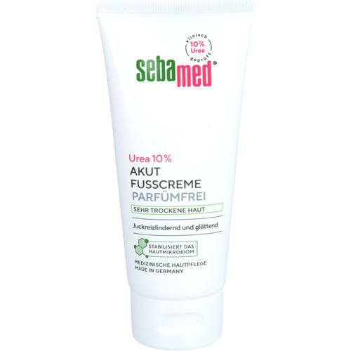 Sebamed Akut Fußcreme Parfumfrei Urea 10% 100 ml Sebapharma bei onfy.de kaufen 19949540