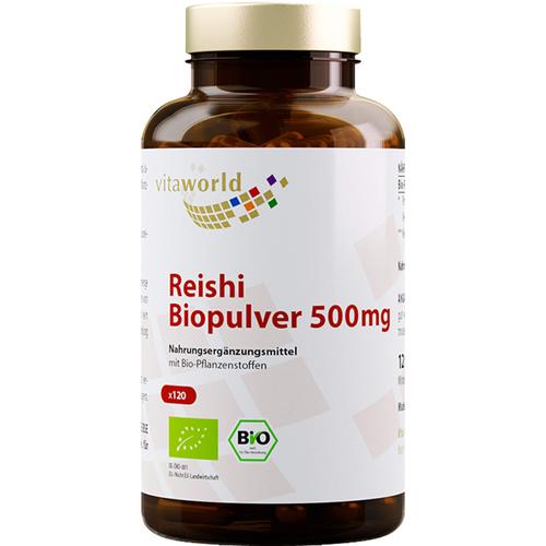Reishi Biopulver 500mg 120 St Vita World bei onfy.de kaufen 10389482