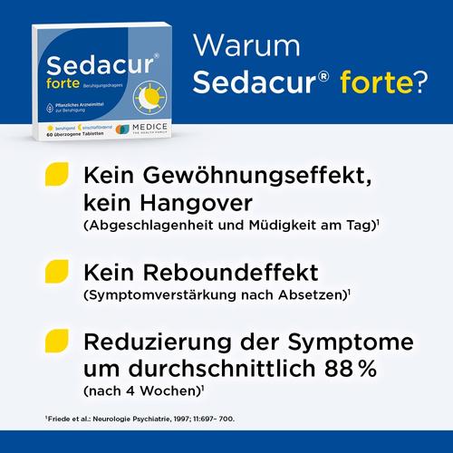Sedacur forte bei Einschlafstörungen & Unruhezuständen 60 St MEDICE Arzneimittel Pütter bei onfy.de kaufen 02647390
