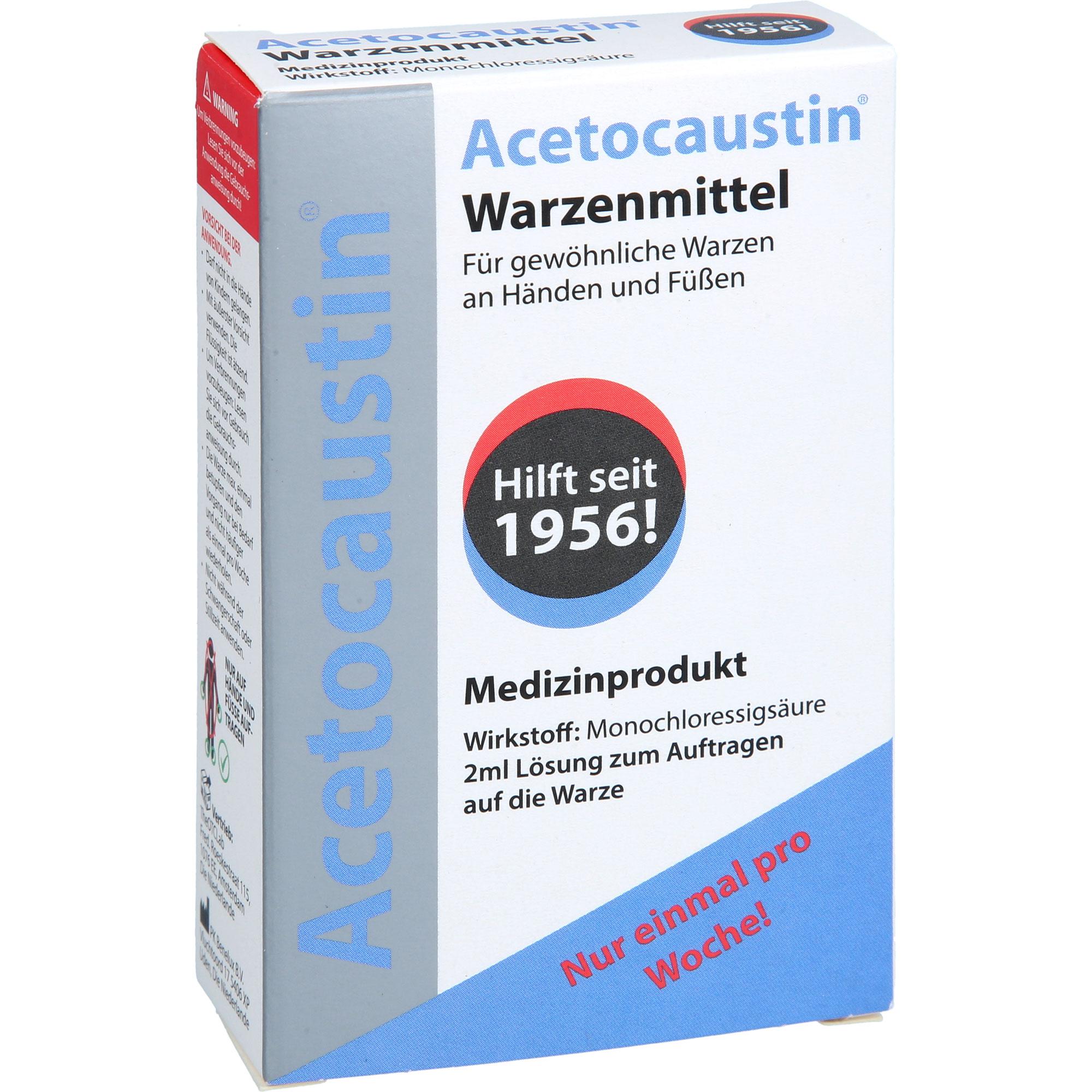 Acetocaustin Lösung Warzenmittel 2 ml TheOTCLab B.V. bei onfy.de kaufen 19120149