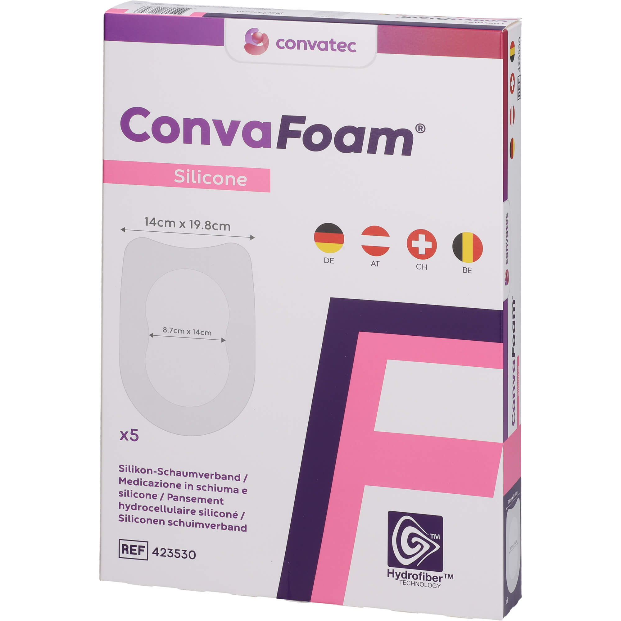 Convafoam Silicone Multisite 14x19.8 cm 5 St ConvaTec (Germany) bei onfy.de kaufen 18900046