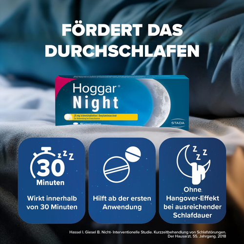 Hoggar Night 25 mg Schmelztablette 20 St STADA Consumer Health Deutschland bei onfy.de kaufen 14144168