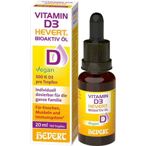 Vitamin D3 Hevert Bioaktiv Öl 20 ml Hevert-Arzneimittel bei onfy.de kaufen 20088913