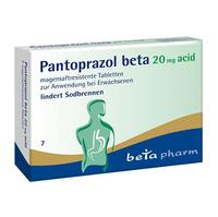 Pantoprazol Beta 20 mg Acid Magensaftres.tabletten null