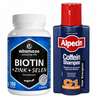 Haare: 6 Monate Biotin & Zink + Coffein-Shampoo 2070691079256