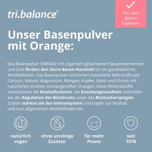 Tri.balance Basenpulver Orange 300 g tri.balance base products bei onfy.de kaufen 17161150