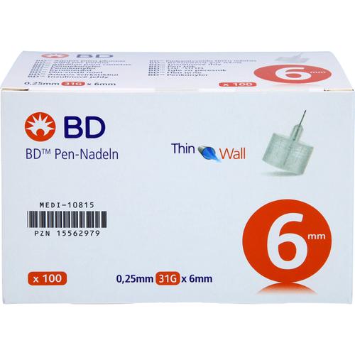 Bd Pen-Nadeln 0.25x6 Mm 100 St Medi-Spezial bei onfy.de kaufen 15562979