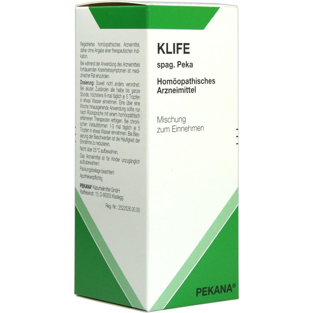 Klife Spag. Peka 100 ml PEKANA Naturheilmittel bei onfy.de kaufen 04263179