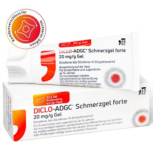 Diclo-Adgc Schmerzgel Forte 20 mg/G Gel 60 g Zentiva Pharma bei onfy.de kaufen 18070633
